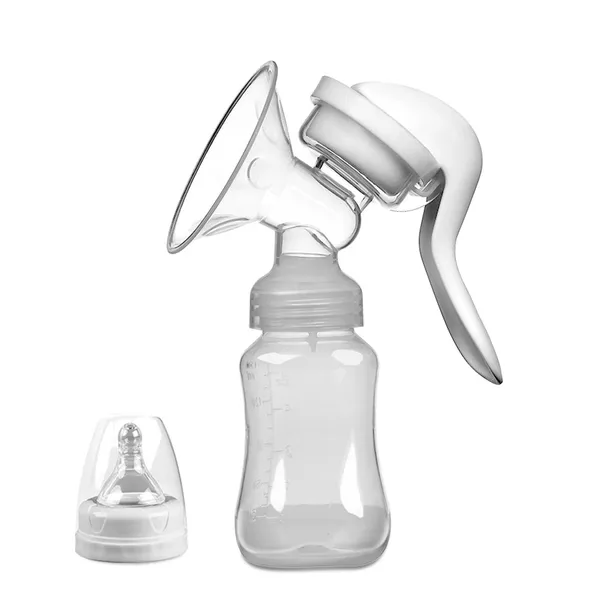 Breast Pump Manual Suction Large Silica Gel Breast Milk Collector Connected photo-4