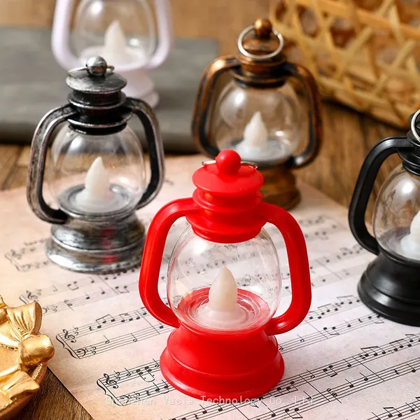 Bulk Retro Oil Lamp Style LED Lanterns Flameless Electronic Candles for Wedding Christmas Halloween Decorative Hanging Lights photo-1