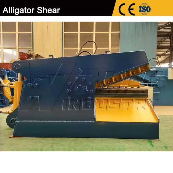 Durable Scrap Metal Shear Machine – High Speed Hydraulic System for Demolition & Recycling photo-4