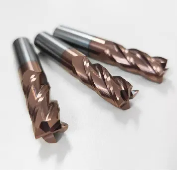 Professional Services HRC55 Solid Carbide End Mills Tools for Milling Metal Process