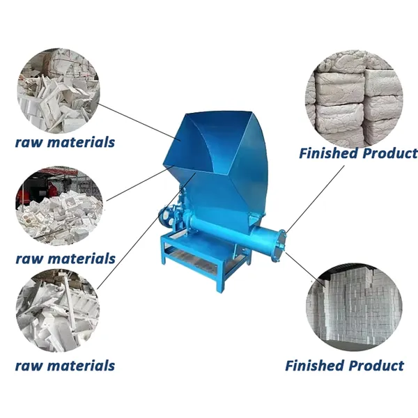 Foam Hot Melt Recycling Machine Eps Foam Hot Melt Machine photo-2