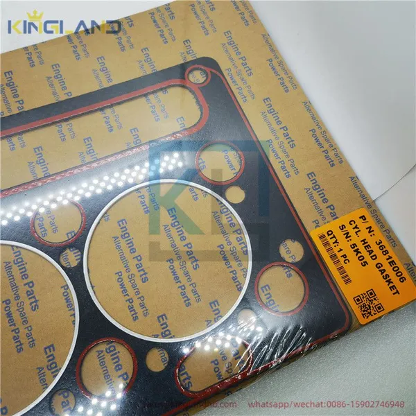 High Quality Engine Parts Cylinder Head Gasket 3681e006 Suitable for PERKINS photo-5