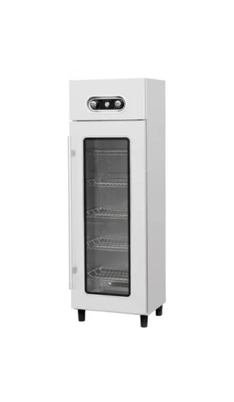 Commercial Single Door Light Wave Disinfection Cabinet for Kitchen Tableware