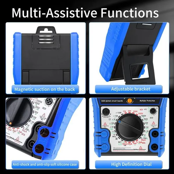 SNAKOL SK88C Multimeter With External Magnetic Pointer for Automotive Electrical Repair photo-5