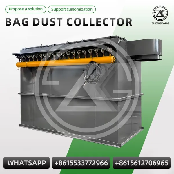 Automatic Pulse Jet Baghouse Dust Collector Industrial Bag Filter Dust Remover System With Explosion‑proof Option photo-3