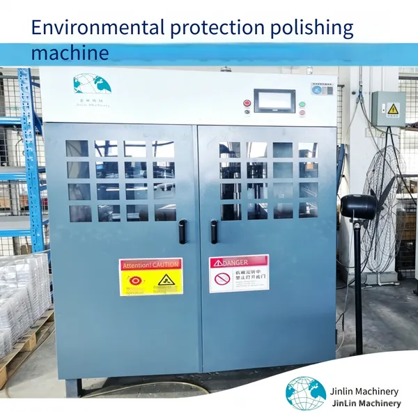 Eco-friendly Tumble Polishing Machine, Dry-type Waterless Metal Jewelry Deburring and Mirror Polishing Equipment