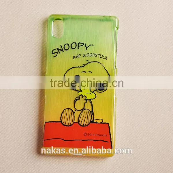 2015 Guangzhou Factory Drawbench Water Transfer TPU Phone Case for Sony Z2 photo-2