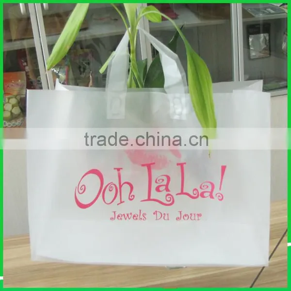 Clear Transcolor Plastic Tote Bags With Your Logo Printed Premium Plastic Bags Suit Use photo-4