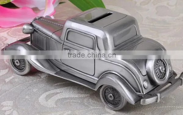 High Quality Zinc Alloy Car Coin Bank
