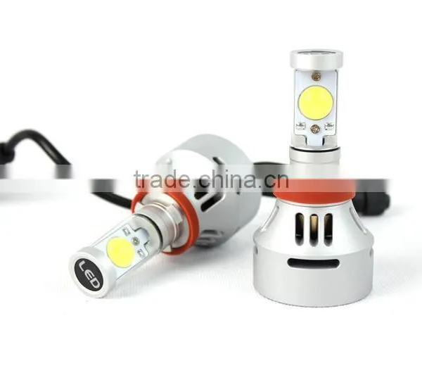 LANSEKO High Brightness Auto Parts 4s LED Headlight 3500LM H10 Led Headlamp Powerful photo-2