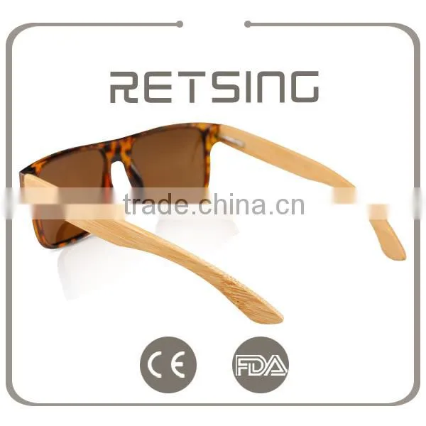 2015 OEM Bamboo Wooden Polarized Sunglasses Cheap Wholesale Sunglasses China Custom Logo Promotional Sunglasses Factory photo-5