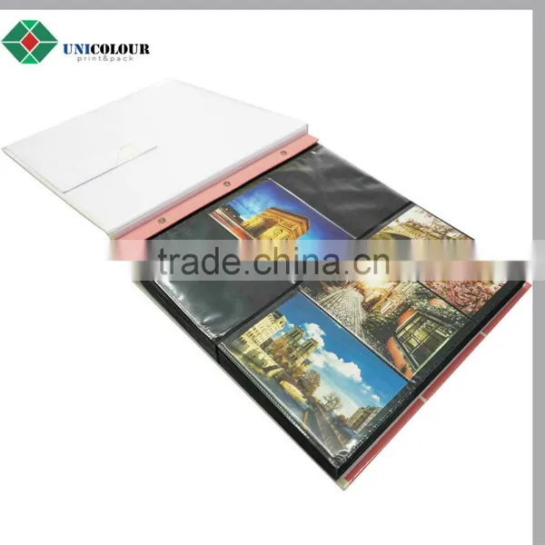 Custom Luxury Embossed Leather Cover Photo Album With PVC Insert photo-6
