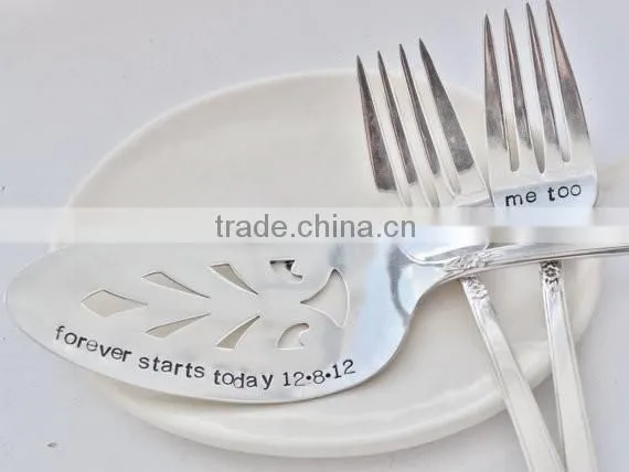 Spoon and Fork, Tableware Set , Kitchenware Gift photo-4