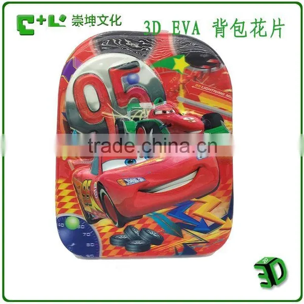 THE BEST PRICE 3d lenticular EVA school bag label