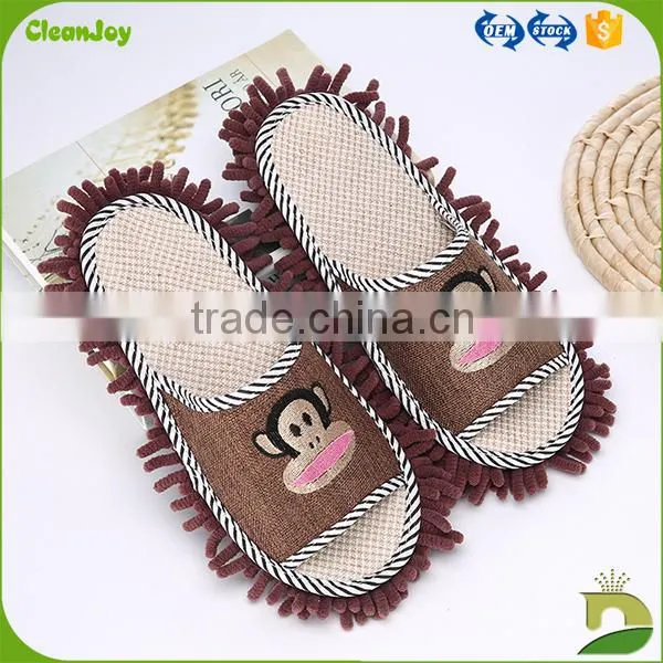 Custom Logo Super Absorbent Waterproof Chenille Slipper photo-6