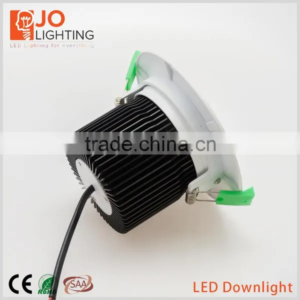 European Quality High CRI COB LED Round Downlight, Ceiling Design Ceiling Light 30w For Commercial Use photo-3