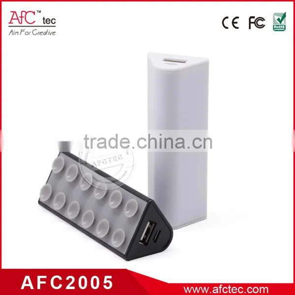 Hot Sale 2200mAh External Battery Sucker Rugged Portable Power Bank photo-2