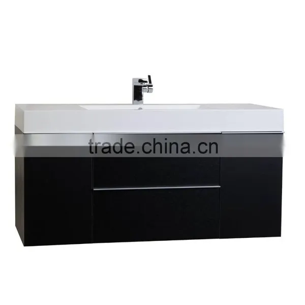Elegant Modern Single Sink MDF Bathroom Vanity photo-2