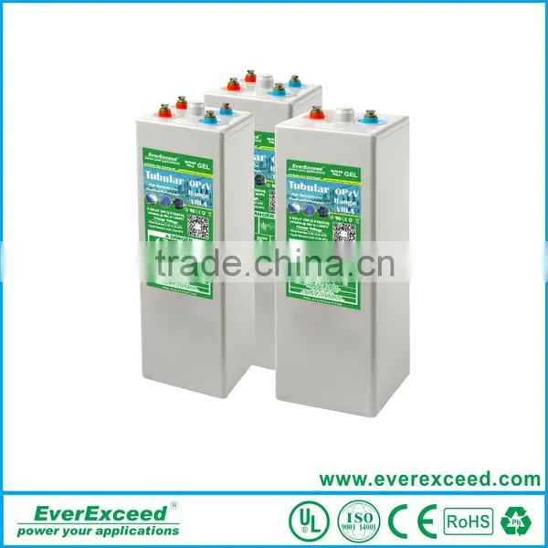OPZV Battery Small Size VRLA Battery 2v200mah VRLA Battery