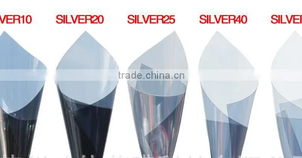 Silver Heat Insulation Window Film for Building Glass photo-4