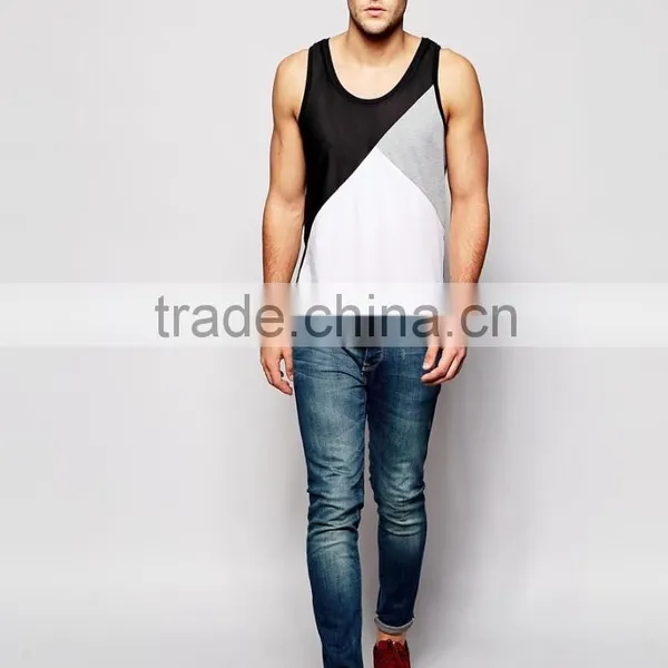 Plus Size Vest Men Mesh Tank Top Cotton Wholesale Running Singlet Custom Design photo-2