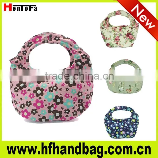 100% Organic Cotton Fabric Clear Japanese Fashion Bags