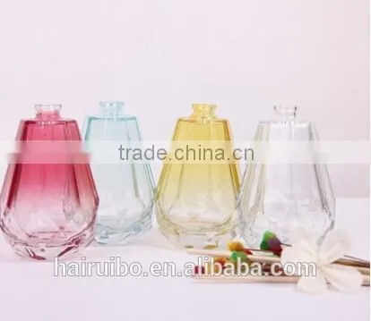 Decorative Fancy Empty Reed Diffuser Perfume Glass Bottles With Cork Top 4oz photo-2