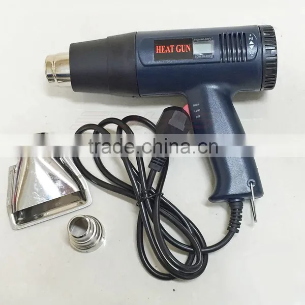 CN016 1800W Adjustable Temperature Electric Heat Gun With Temperature Digital Display Vinyl Film Install Hot Air Gun Tool photo-4
