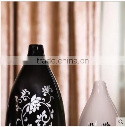 2 Pieces per Set Hand Painted Glazed Ceramic Vase Made in China Factory photo-4