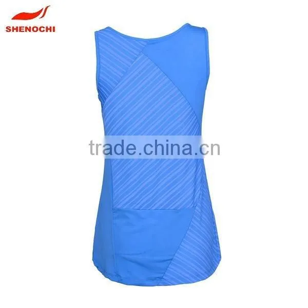 Dongguan Direct Factory Price 2015 New Products Woman Clothing Sports Tank Top photo-3