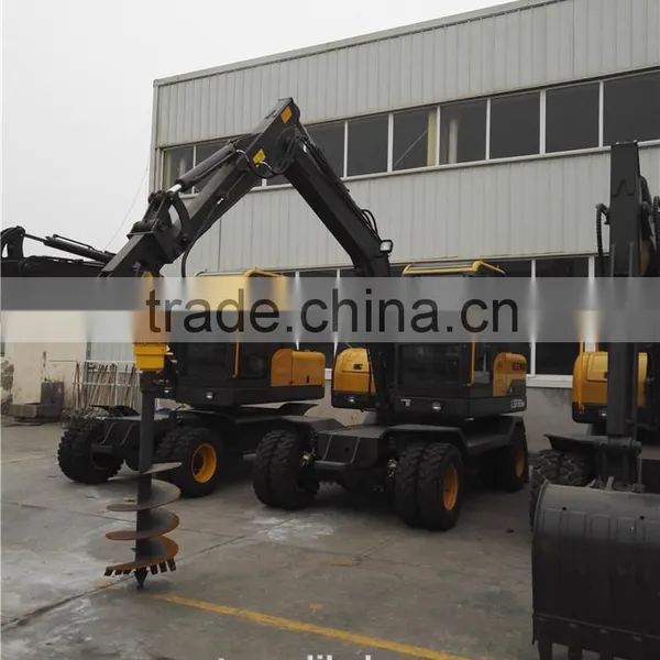SDLG Made 6tons Wheel Excavator ZE906W Cheap for Exporting photo-3