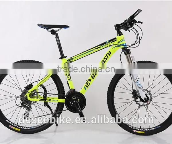 2016 Alloy Mountain Bicycle 21 Speed Flat Handlebar Mtb for Men photo-5