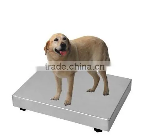 Pet Scale/ Veterinary Scale,AMM5090, With Rubber Mat, Stainless Steel/epoxy Painted Steel Construction Available, 6000 Divisions