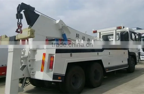 Dongfeng Tianlong 6*4 Heavy Duty Wrecker Truck for Sale photo-2