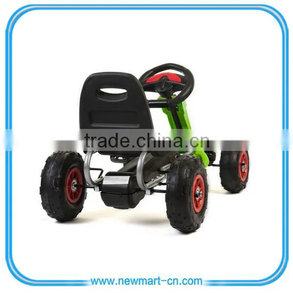 Pedal Kids Go Kart Rubber Tyres Ride On Childrens Cart Gokart photo-2