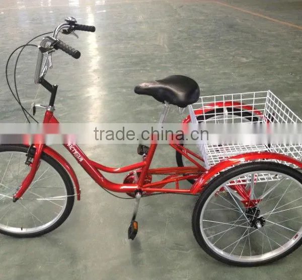 250W Three Wheel Electric Bike With KB-CR-45 / 24' Adults Electric Tricycles / Cargo Bike photo-5