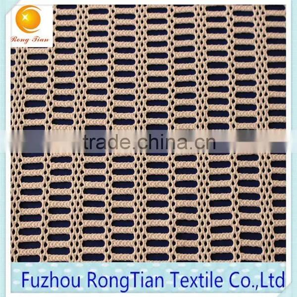 Comfortable Plain Style Nylon Elastic Mesh Fabric for Dress photo-3