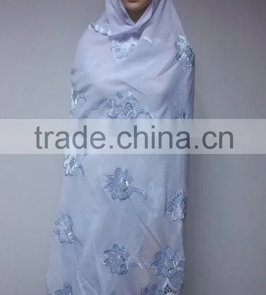 CSF-0416-3 Hot Sell Top Grade High Quality Muslim Hijab Scarf for Women photo-2