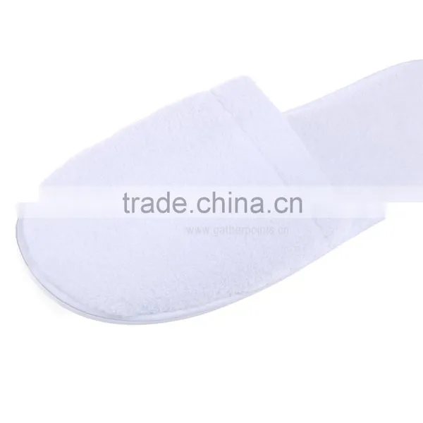 White Towel Cloth House Indoor Hotel Slippers photo-5