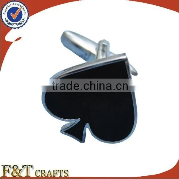 Fashion Men's American Football Shape Enamel Custom Cufflinks photo-3