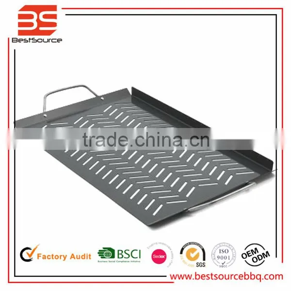 Professional Custom Portable Charcoal BBQ Grill Pan For Outdoor Or Indoor BBQ Time