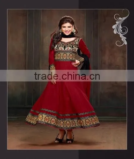 EXCLUSIVELY COTTON ANARKALI SUIT photo-3