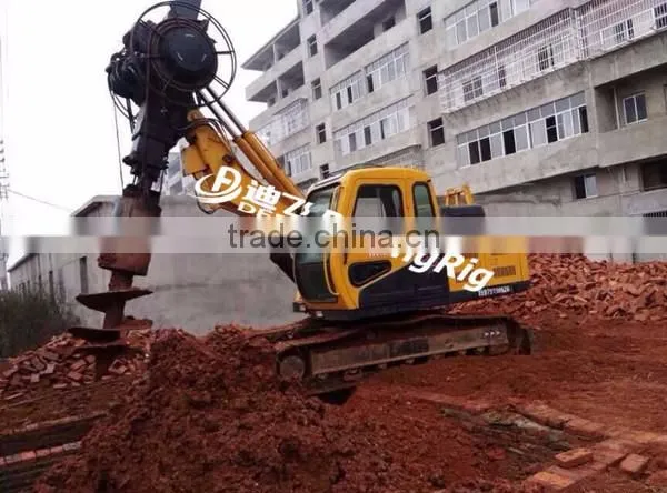 DFR-520 Full Hydraulic Ground Screw Pile Driving Machine photo-3