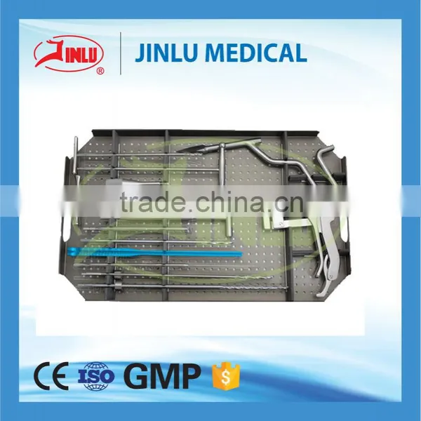 Jinlu OEM ODM Avaible Femur Reconstruction Interlocking Nail Instrument Kit, Femur Nail Set, Intramedullary Nails Instrument Set photo-2