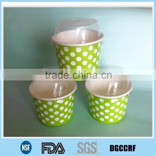 Ice Cream Sundae Cup / Ice Cream Sundae Cup With Lid / Disposable Ice Cream Sundae Cup