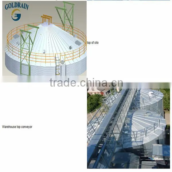 Galvanized Automatic Excellence Concrete Foundation Silo