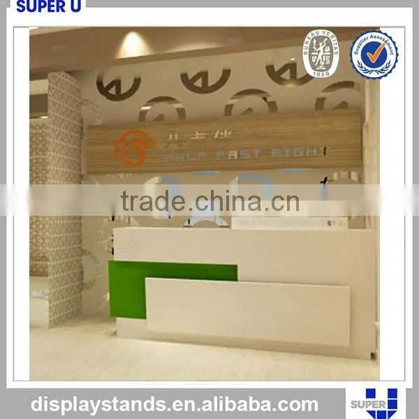 Shop Counter Design Pan Shop,used Counters,high Gloss White Shop Counters photo-2