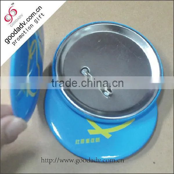 Made in China Guangzhou Factory Manufacture Selling Irregular Tin Badge photo-2