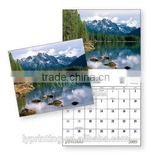 Custom Wall Calendar 2015, Hot Sale Calendar 2015 in Low Price photo-2