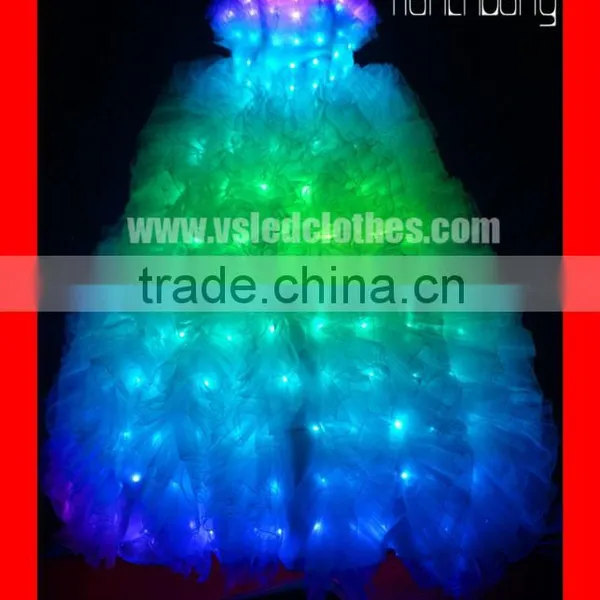 Programmable LED Light Stage Show Fancy Dress Costumes photo-2